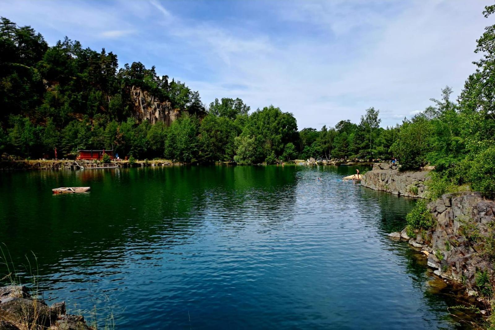 Hotel Penzion U Jezera Konstantinovy Lázně Esterno foto